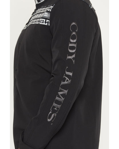 Men's Chicot Color Block Softshell Jacket