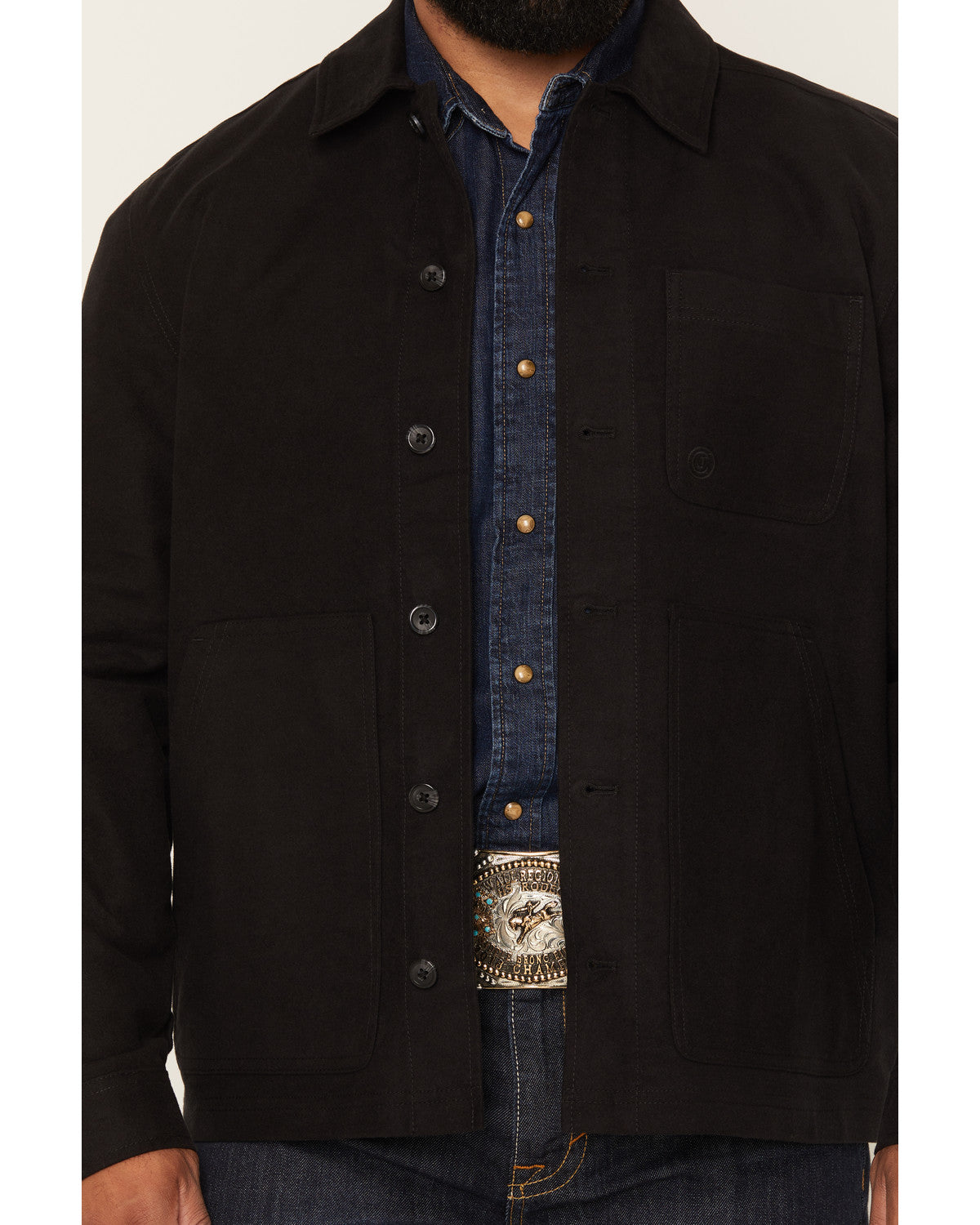Men's El Paso Unlined Moleskin Chore Coat
