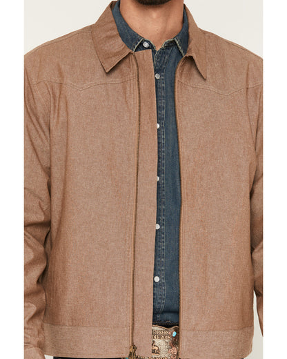 Men's Chambray Lightweight Bomber Jacket
