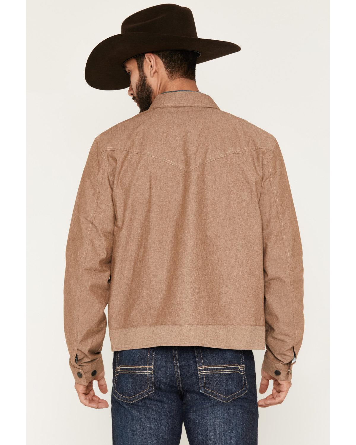 Men's Chambray Lightweight Bomber Jacket