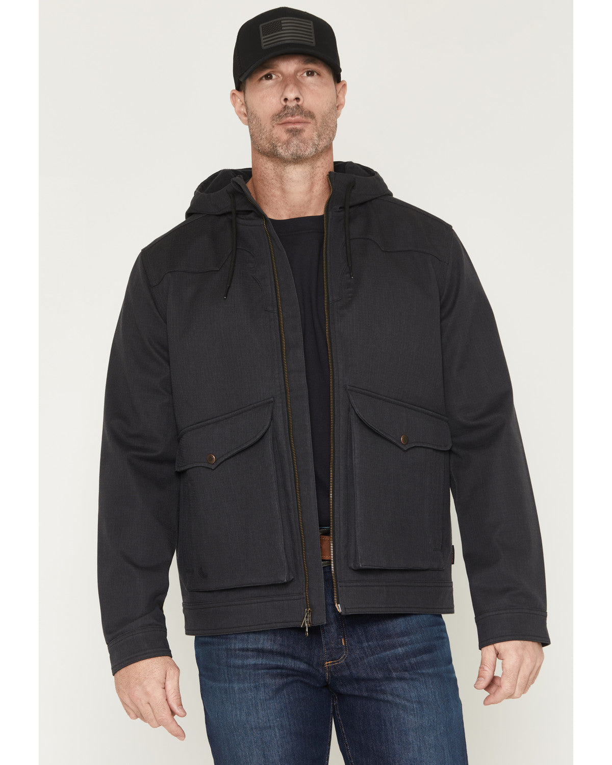 Men's FR Harrisburg Hooded Softshell Jacket
