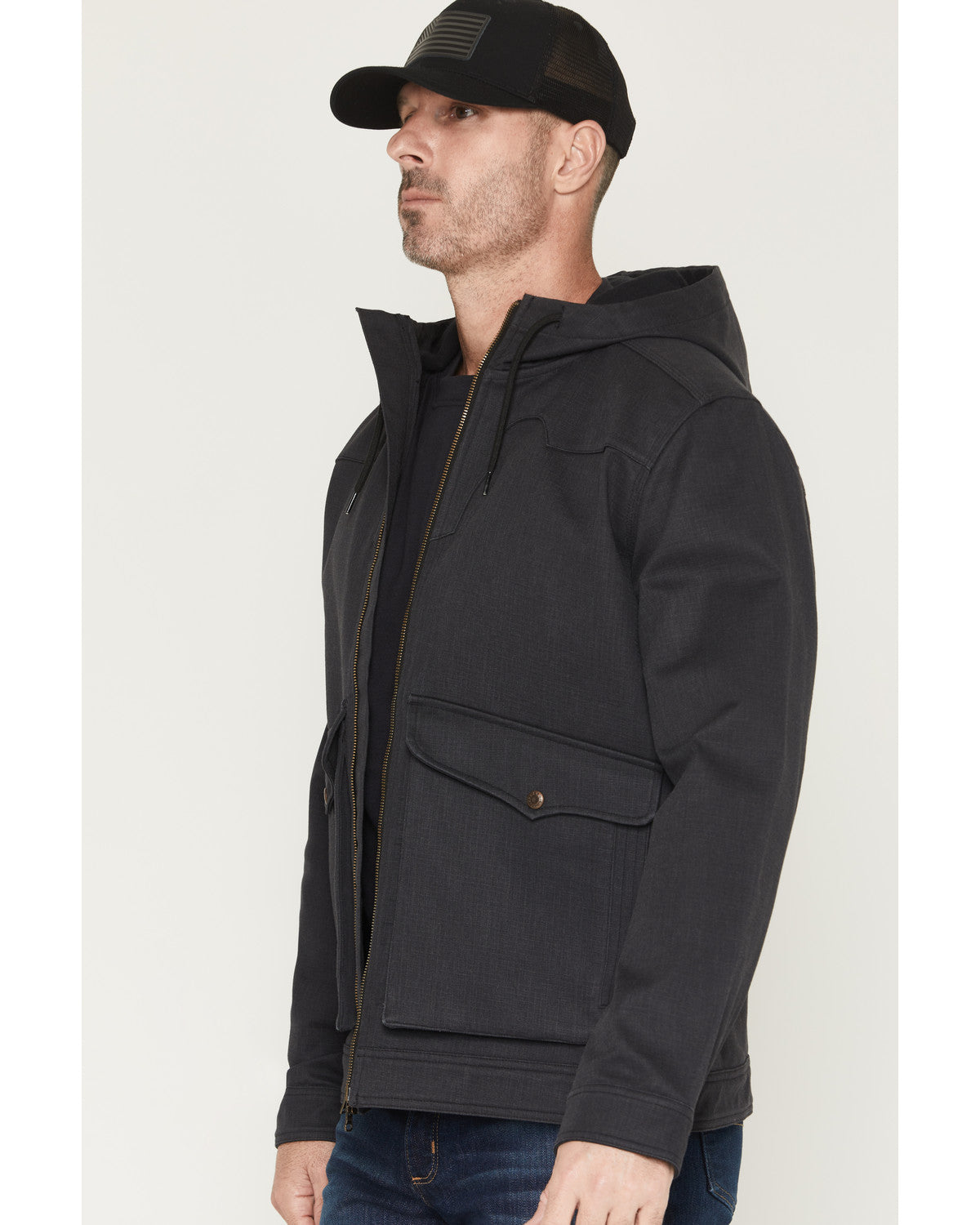 Men's FR Harrisburg Hooded Softshell Jacket