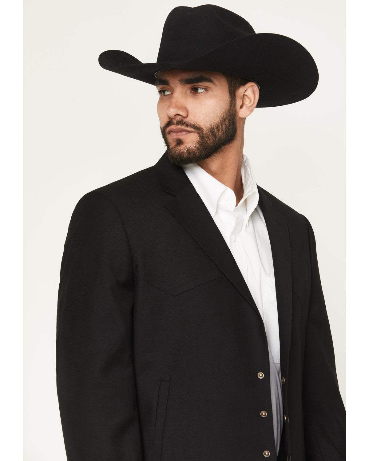 Black 1978® Men's Solid Snap Cropped Sportcoat