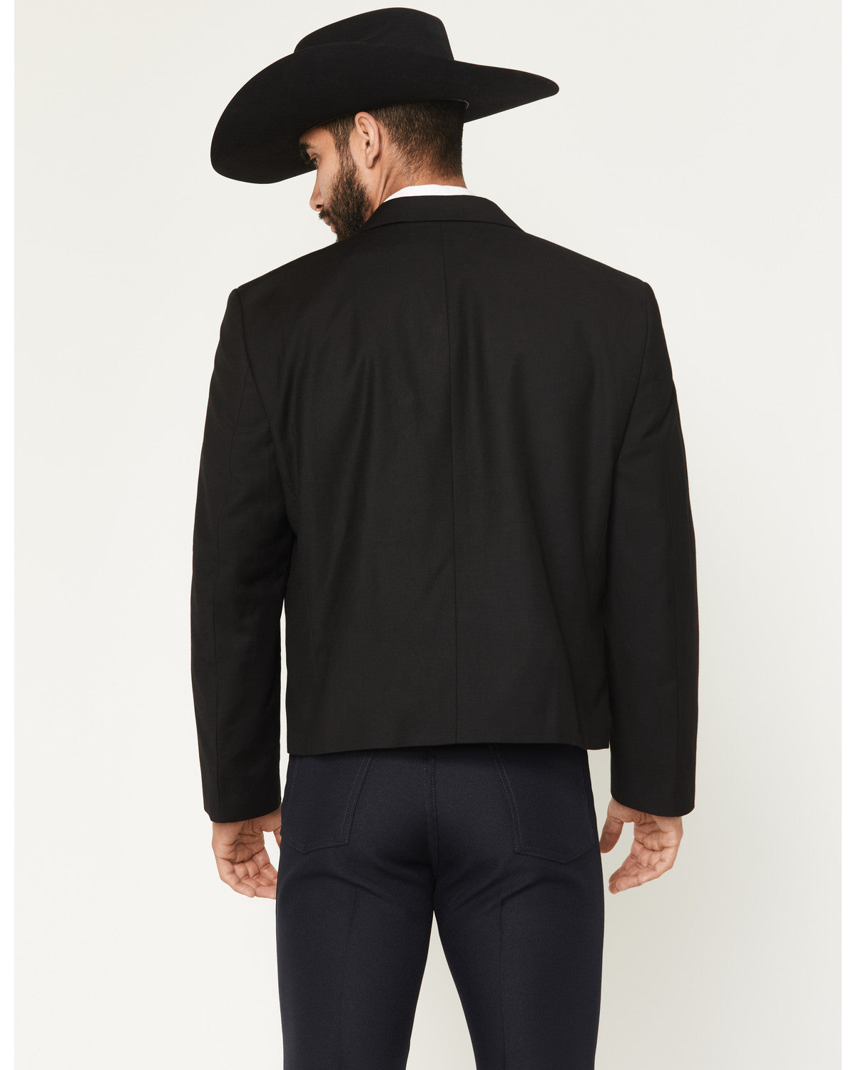 Black 1978® Men's Solid Snap Cropped Sportcoat