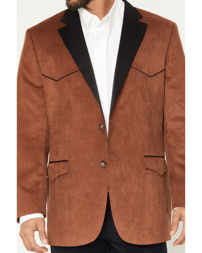 Black 1978® Men's Solid Corduroy Button-Down Sportcoat
