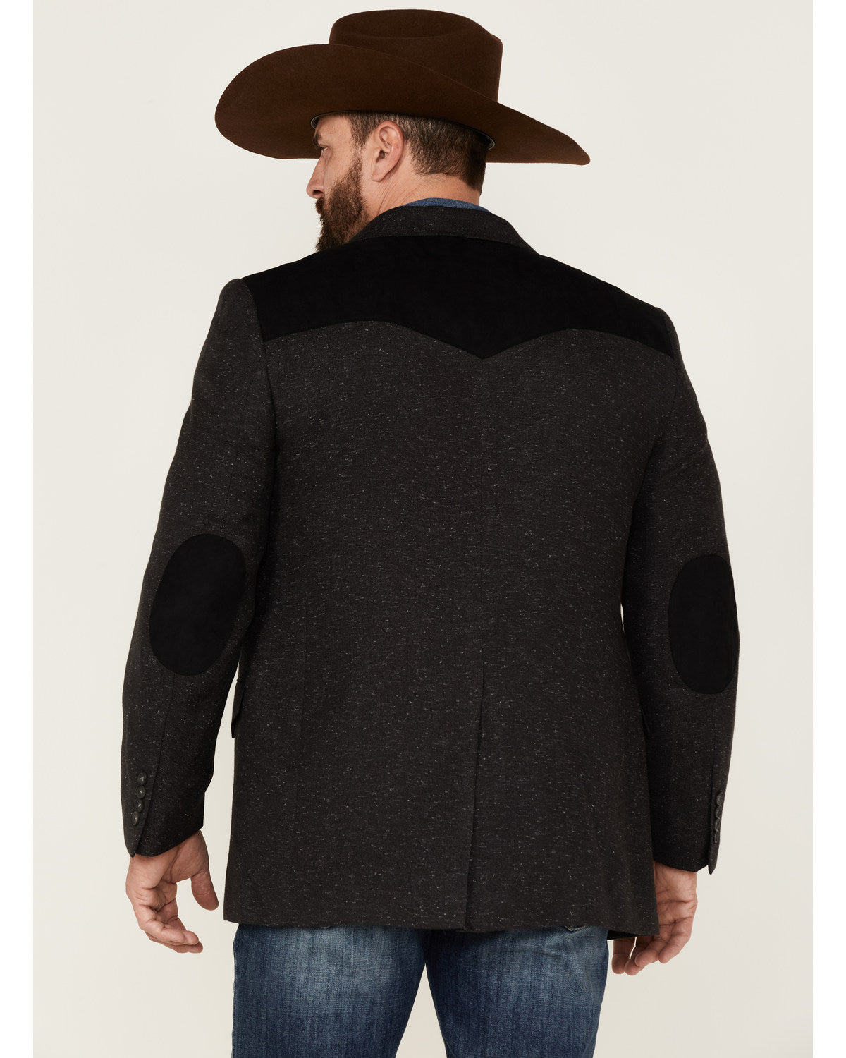 Men's Waco Contrast Yolk Button Down Western Sportcoat
