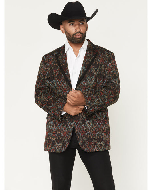 Black 1978® Men's Tapestry Button-Down Sportcoat