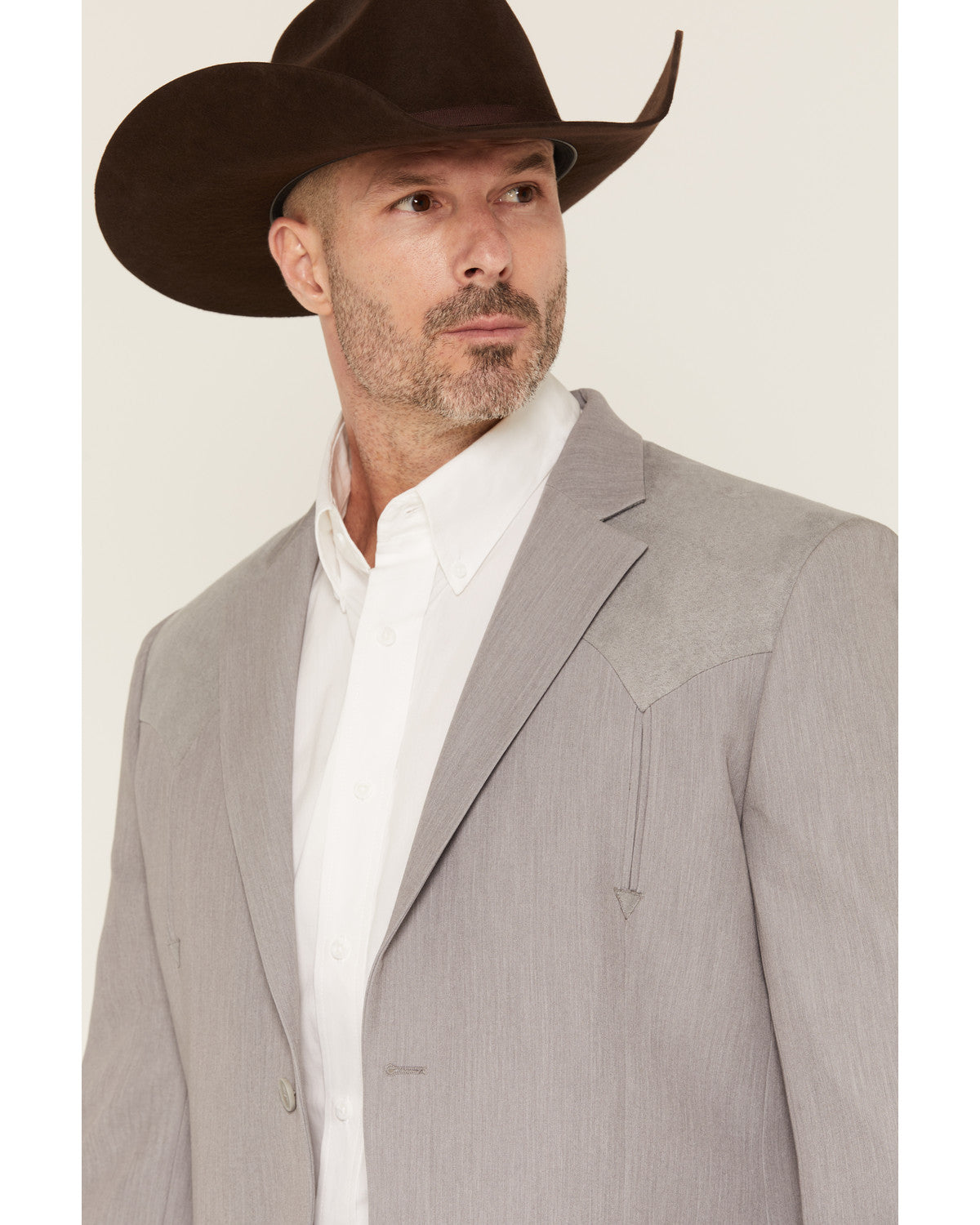 Men's The Big Spring Faux Suede Button-Down Sportcoat