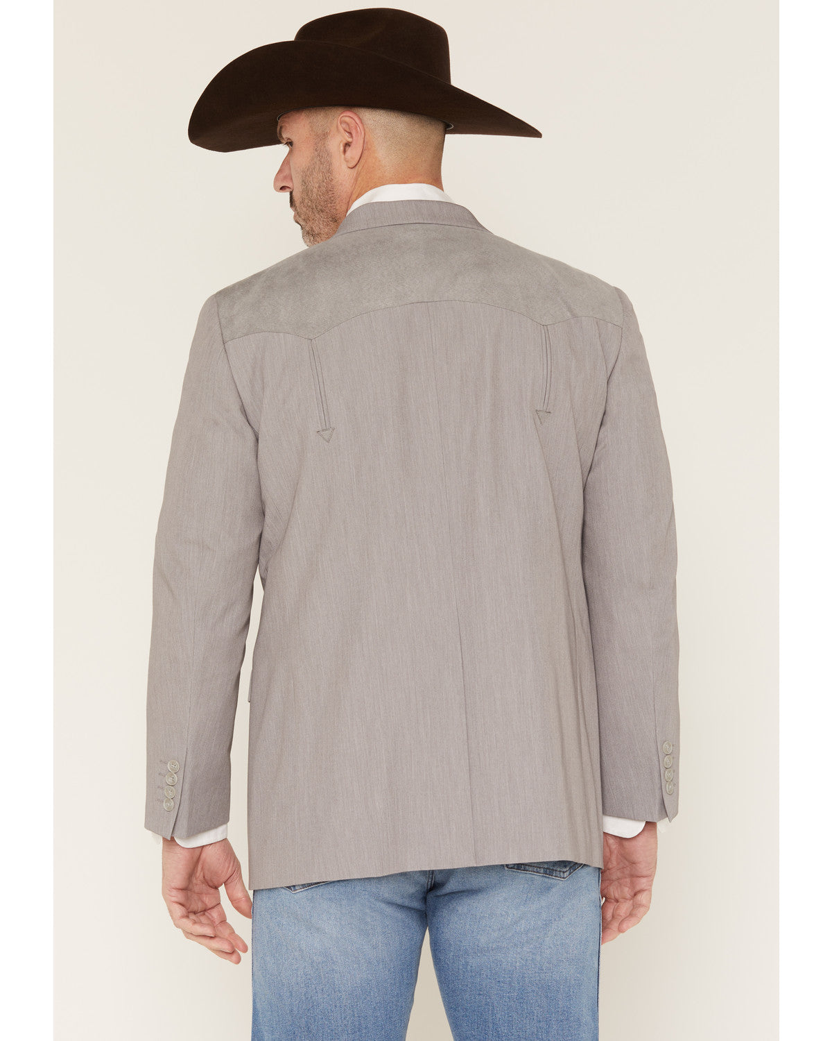 Men's The Big Spring Faux Suede Button-Down Sportcoat