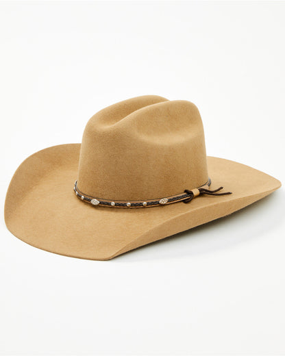 3X Wool Felt Cowboy Hat