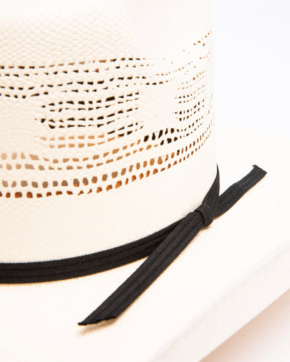 15X Bangora Straw Cowboy Hat