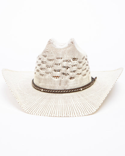 Twist Cord 15X Bangora Straw Cowboy Hat