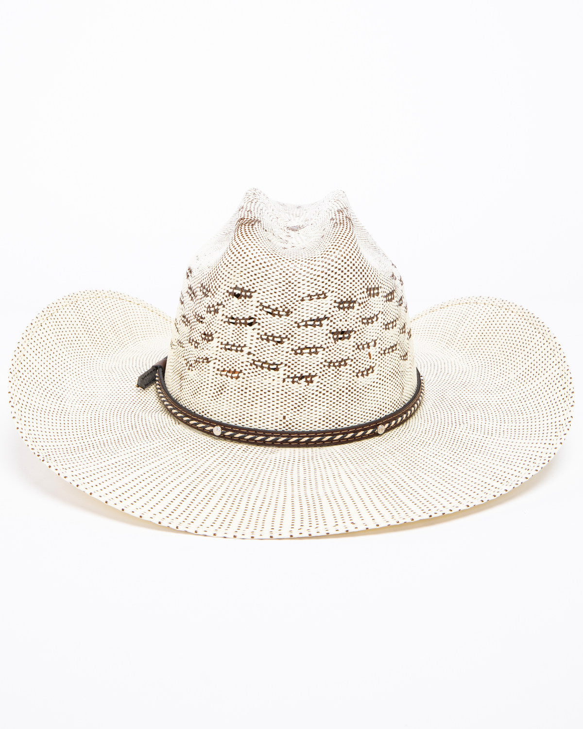 Twist Cord 15X Bangora Straw Cowboy Hat