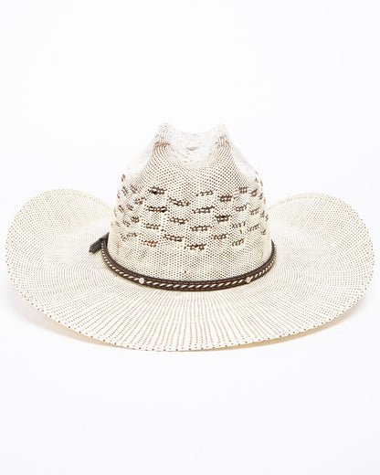 Twist Cord 15X Bangora Straw Cowboy Hat