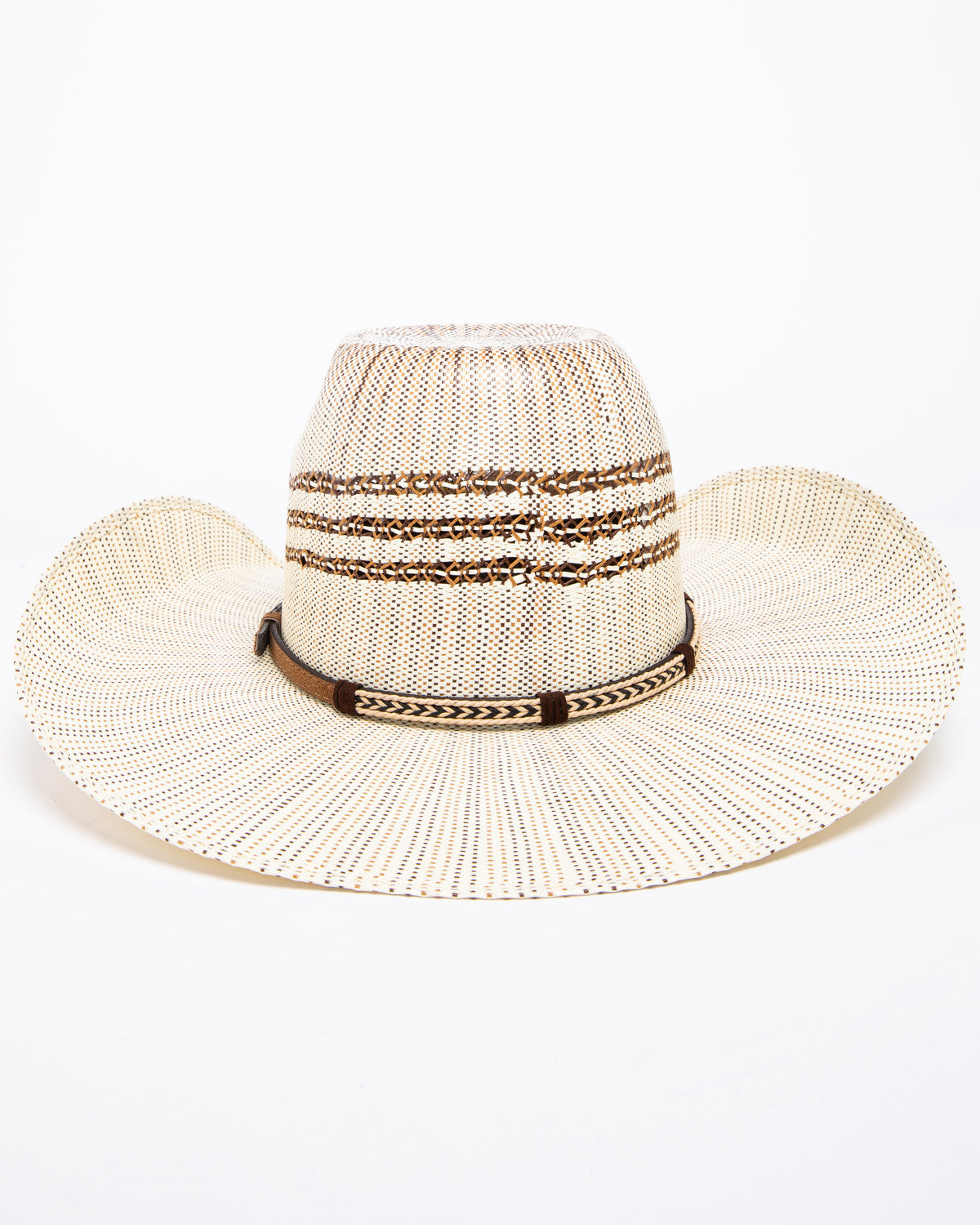 Braided Arrow 15X Straw Cowboy Hat