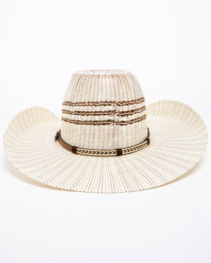 Braided Arrow 15X Straw Cowboy Hat