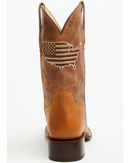 Men's National Western Boots - Broad Square Toe