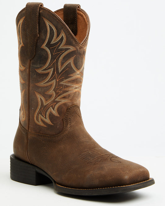 Men's Oath Performance Western Boots - Broad Square Toe