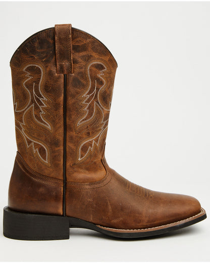 Men's Ace Zip Performance Western Boots - Broad Square Toe