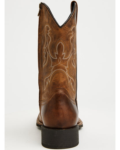 Men's Ace Zip Performance Western Boots - Broad Square Toe