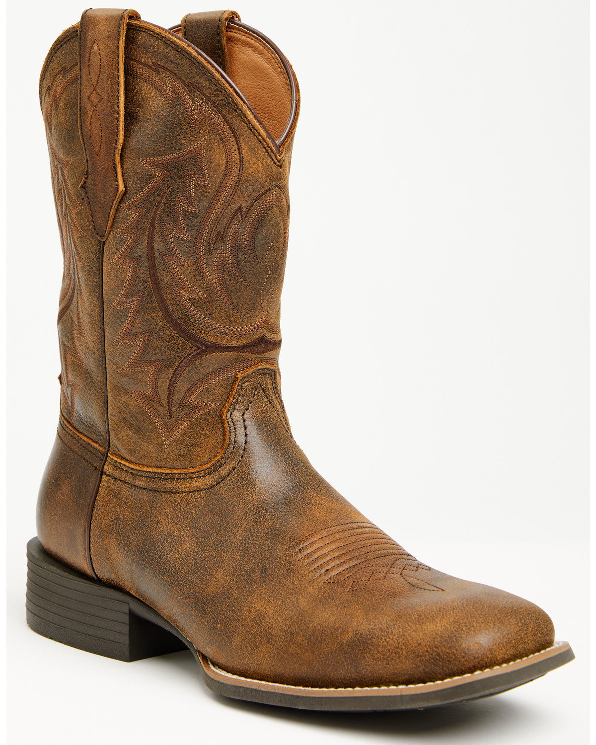 Men's Force Performance Western Boots - Broad Square Toe