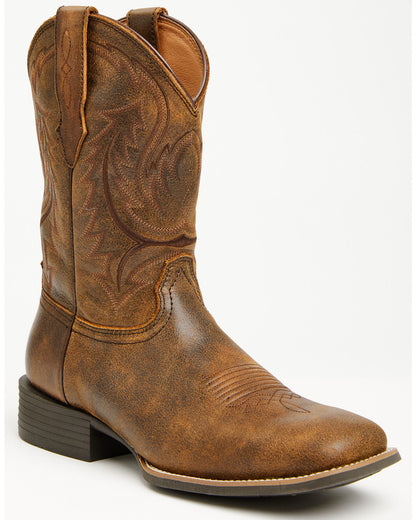 Men's Force Performance Western Boots - Broad Square Toe