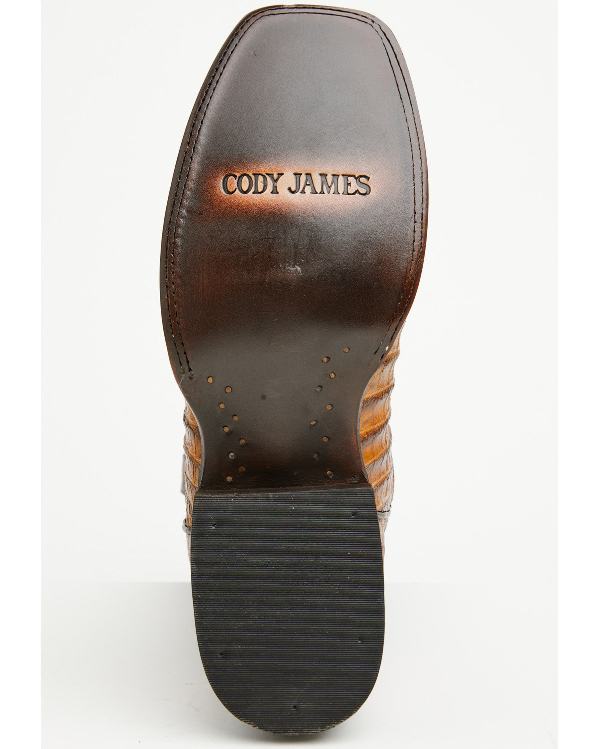 Men's Badlands Caiman Print Western Boots - Broad Square To