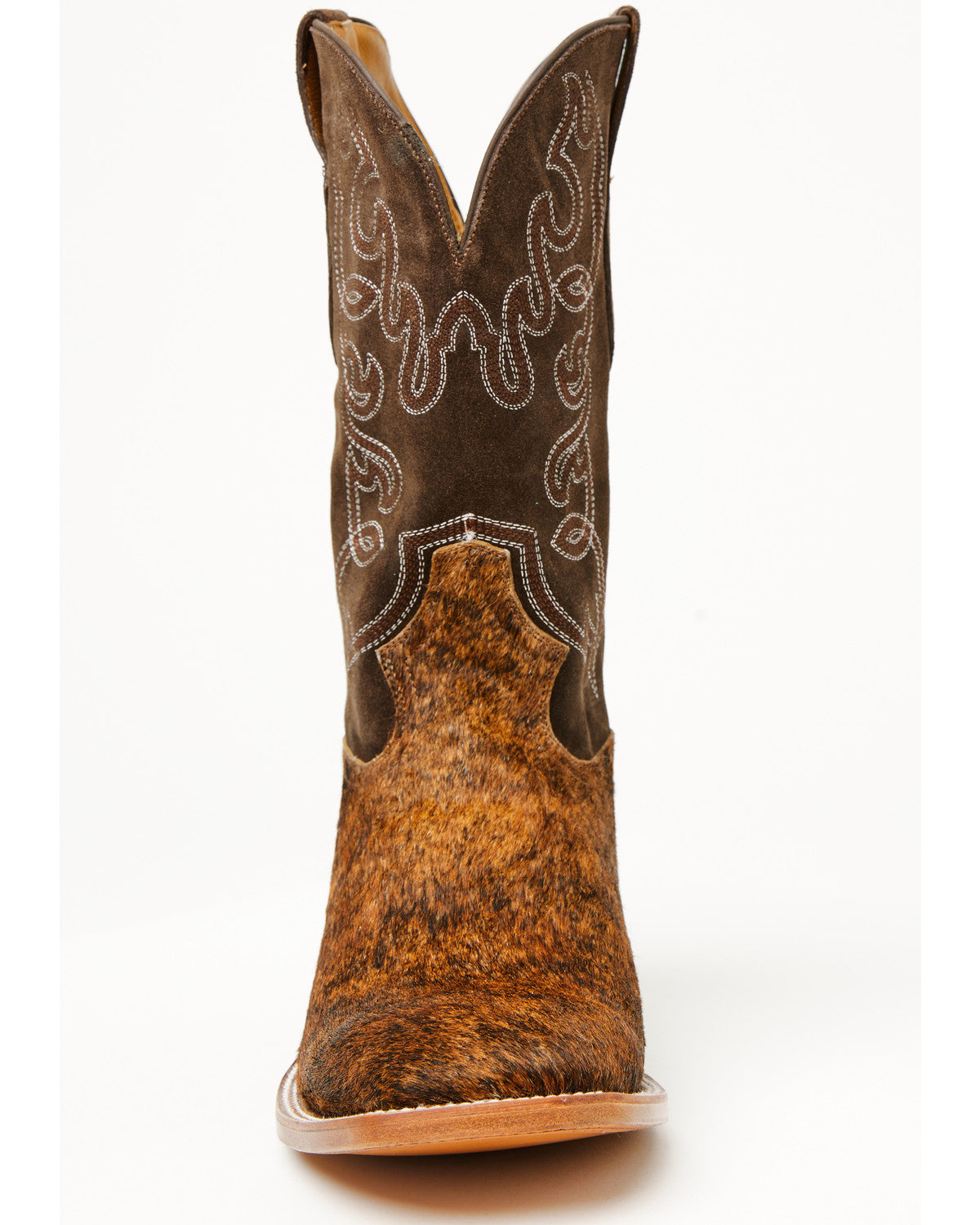 Men's Badlands Cowhide Western Boots - Broad Square Toe