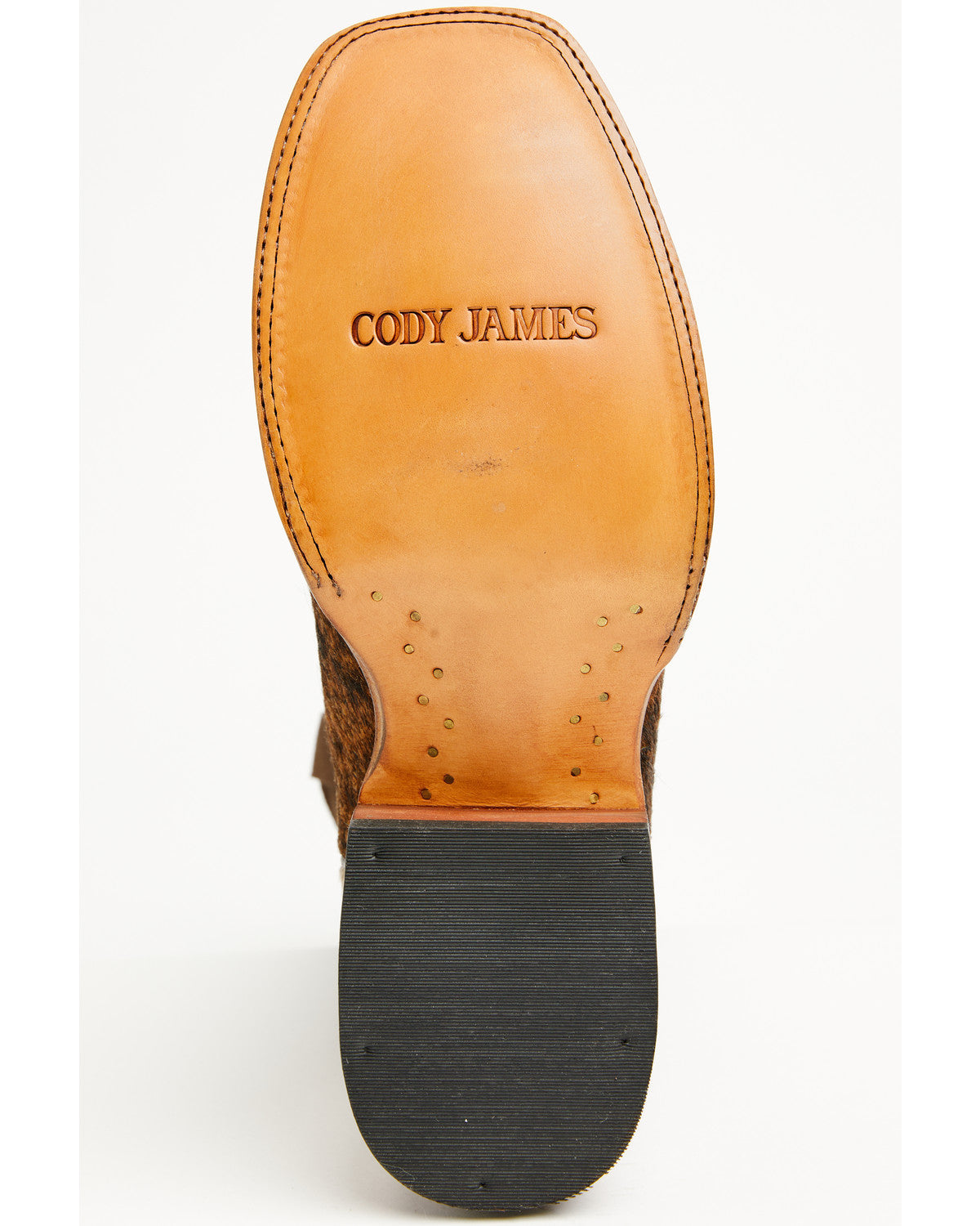 Men's Badlands Cowhide Western Boots - Broad Square Toe