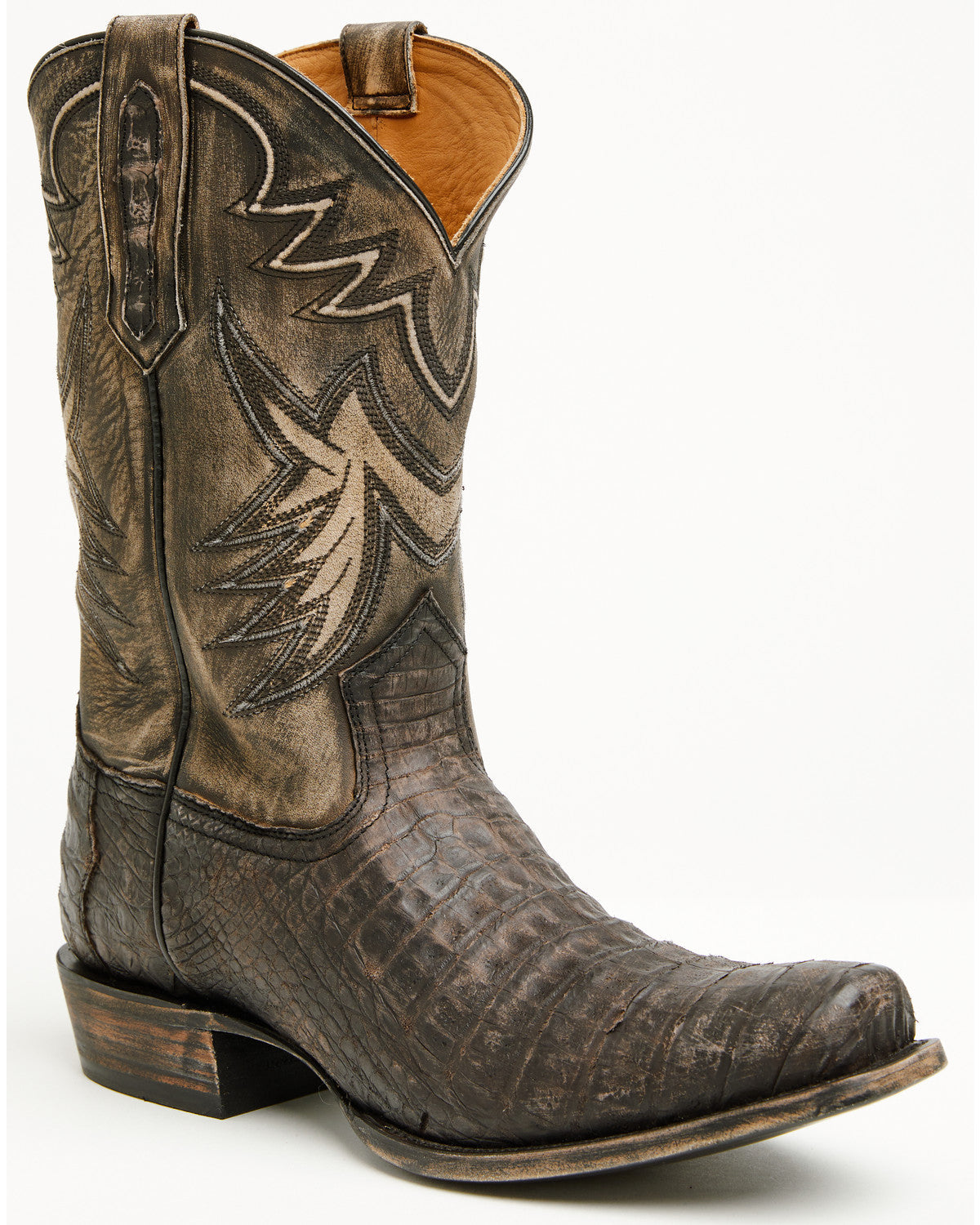 Black 1978® Men's The Alston Exotic Caiman Belly Western Bo