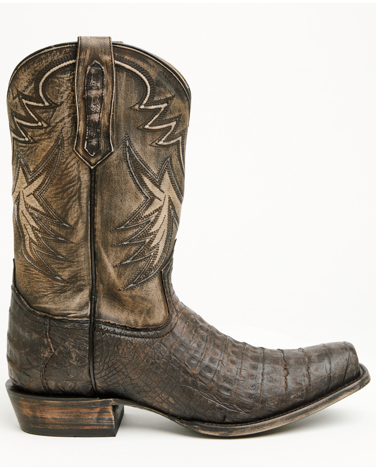 Black 1978® Men's The Alston Exotic Caiman Belly Western Bo