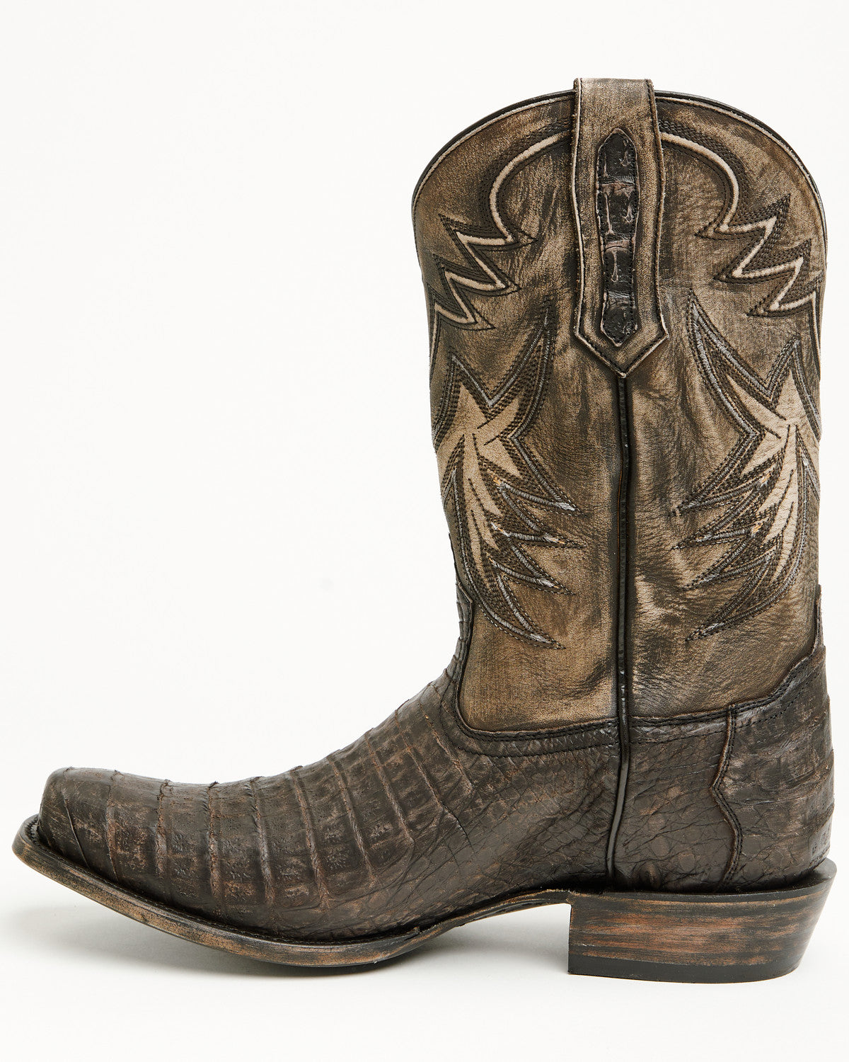 Black 1978® Men's The Alston Exotic Caiman Belly Western Bo