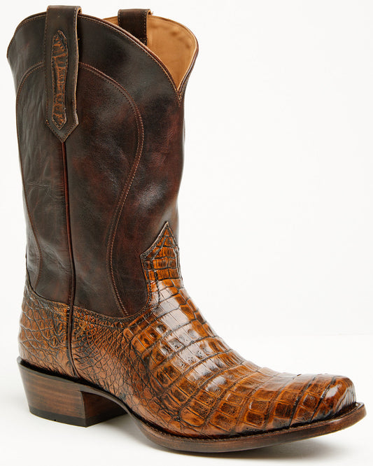 Black 1978® Men's The Mason Exotic Caiman Western Boots - S