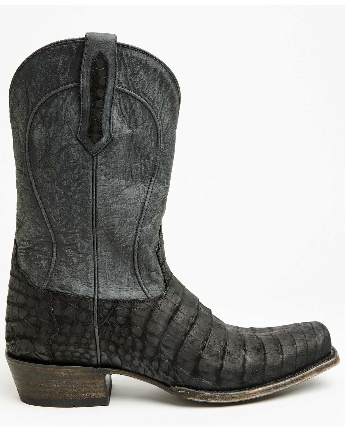 Black 1978® Men's The Mason Exotic Caiman Belly Western Boo