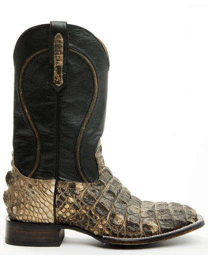 Black 1978® Men's Tillman Exotic Hornback Alligator Western