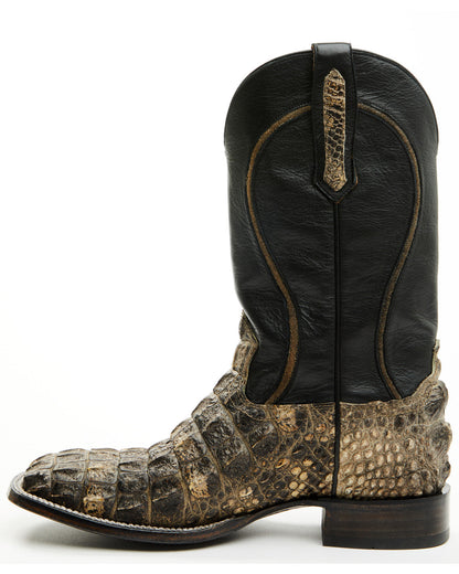 Black 1978® Men's Tillman Exotic Hornback Alligator Western