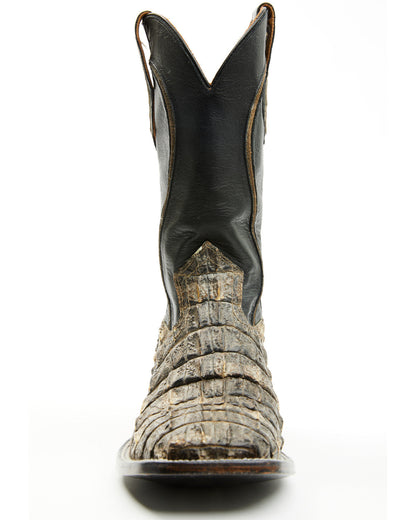 Black 1978® Men's Tillman Exotic Hornback Alligator Western