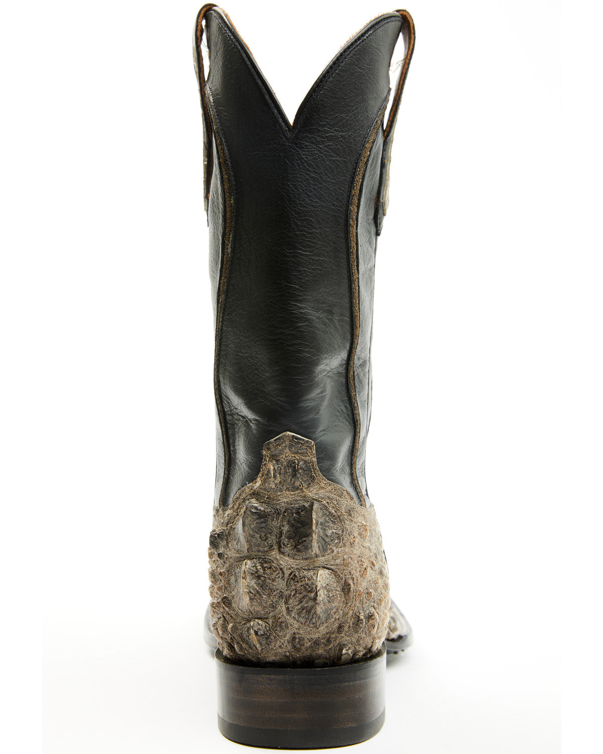 Black 1978® Men's Tillman Exotic Hornback Alligator Western