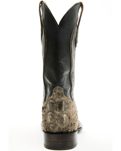 Black 1978® Men's Tillman Exotic Hornback Alligator Western