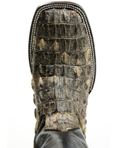 Black 1978® Men's Tillman Exotic Hornback Alligator Western