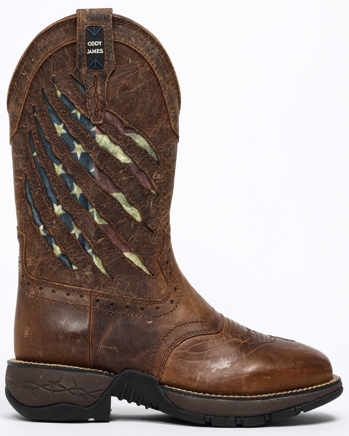 Men's Scratch American Flag Lite Performance Western Boots