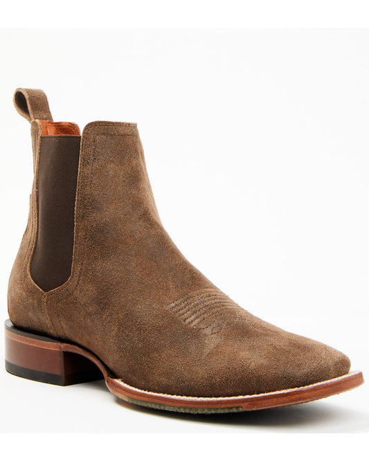 Men's Ruben Roughout Casual Boots - Broad Square Toe