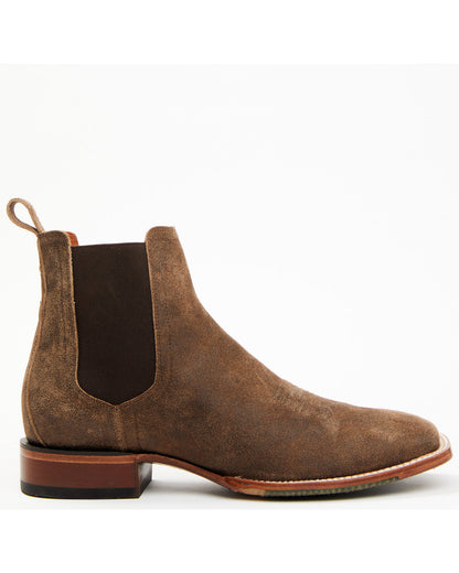 Men's Ruben Roughout Casual Boots - Broad Square Toe