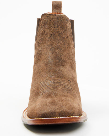 Men's Ruben Roughout Casual Boots - Broad Square Toe