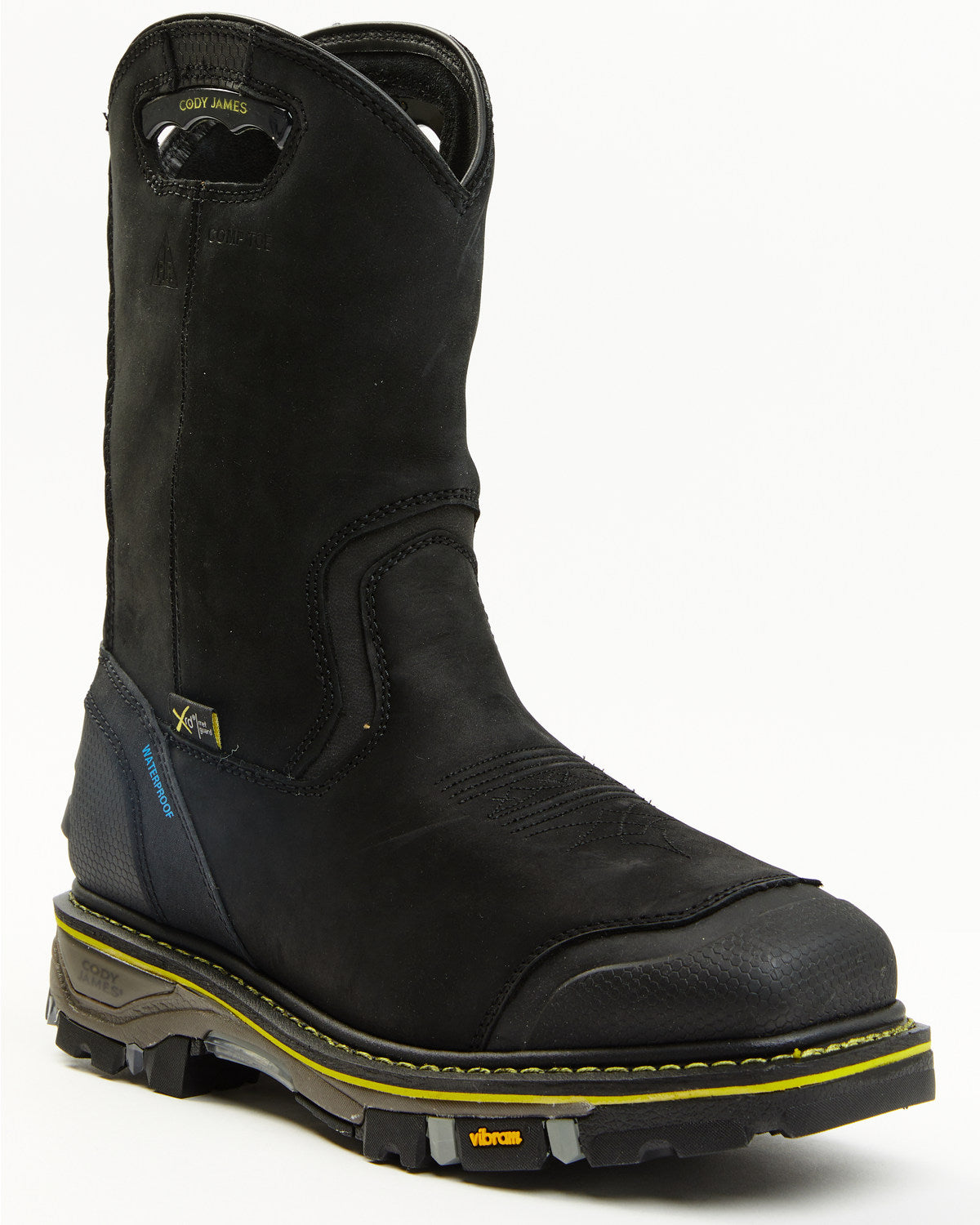 Men's Waterproof Met Guard Western Work Boots - Composite T