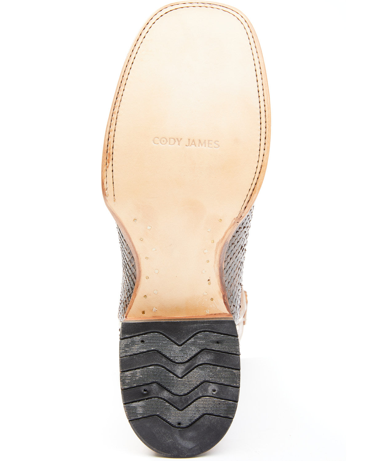 Men's Exotic Python Western Boots - Broad Square Toe