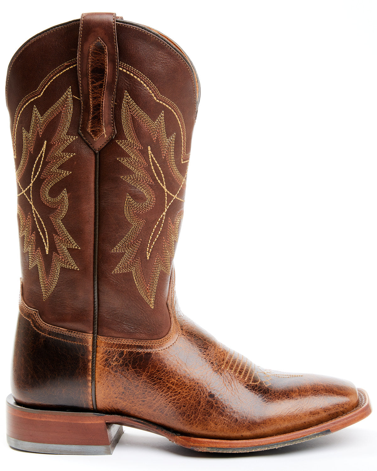 Men's Blue Collection Western Performance Boots - Broad Squ