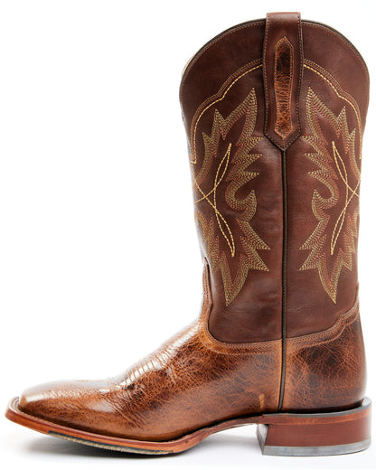 Men's Blue Collection Western Performance Boots - Broad Squ