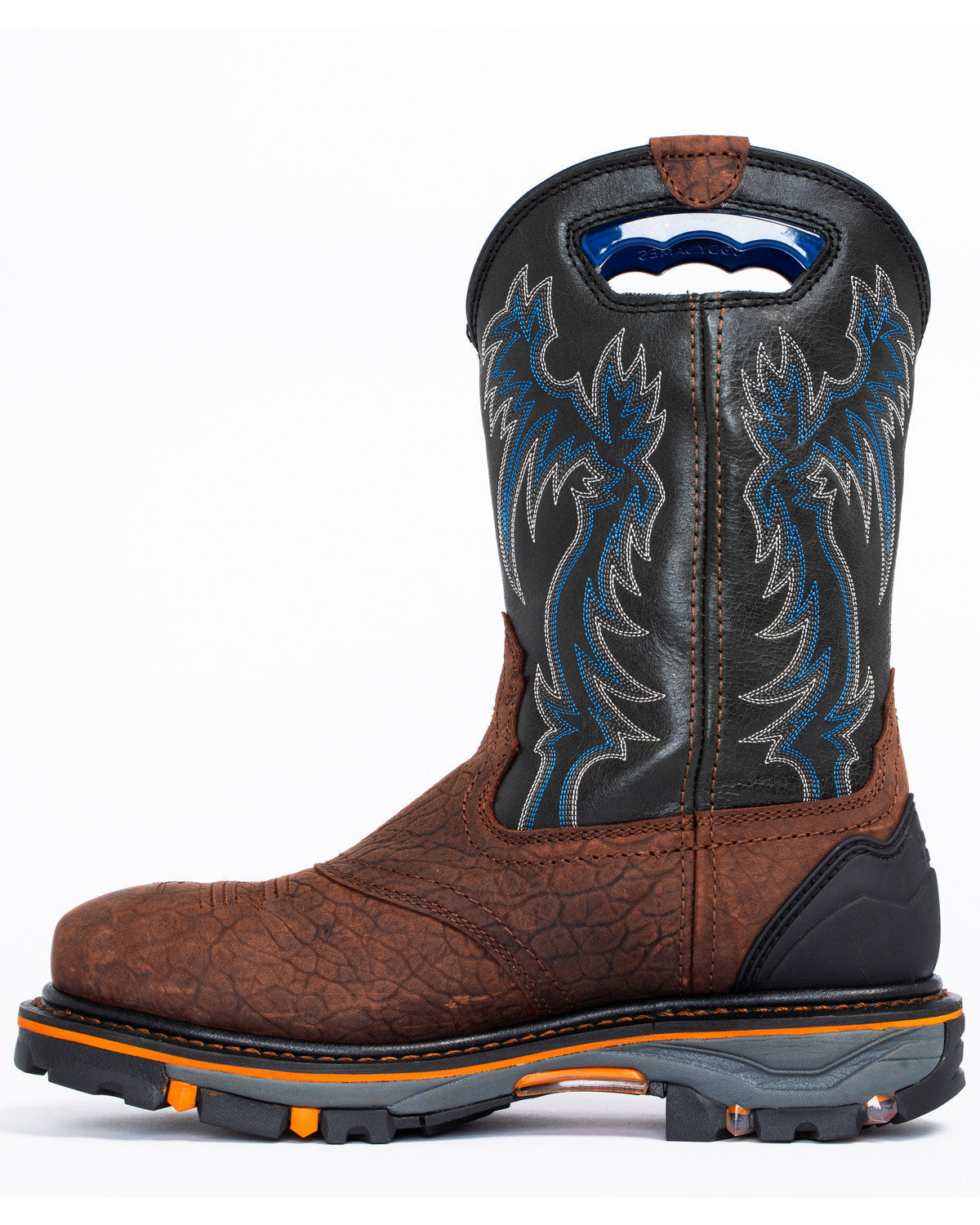 Men's 11" Decimator Waterproof Western Work Boots - Nano Co