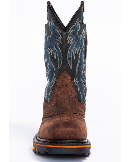 Men's 11" Decimator Waterproof Western Work Boots - Nano Co